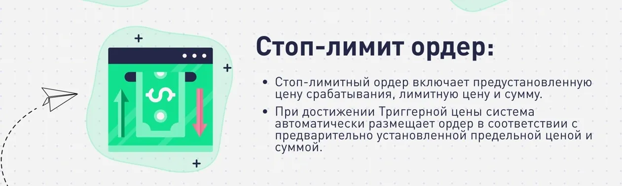определение стоп лимит ордера