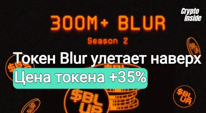 Цена токена Blur резко увеличивается на 35%