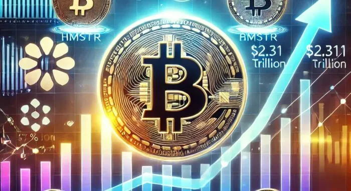 The growth of the global cryptocurrency market