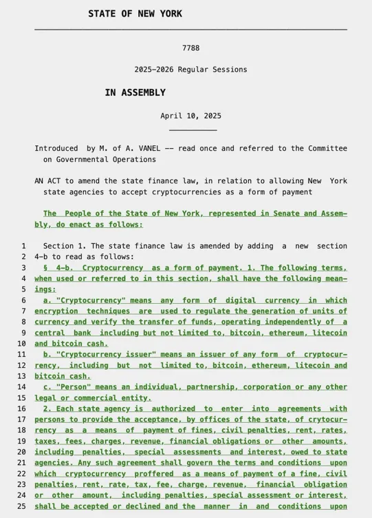 Litecoin (LTC) for taxes and penalties: new New York bill