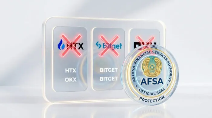 Регулятор Казахстана объявил вне закона OKX, HTX и Bitget