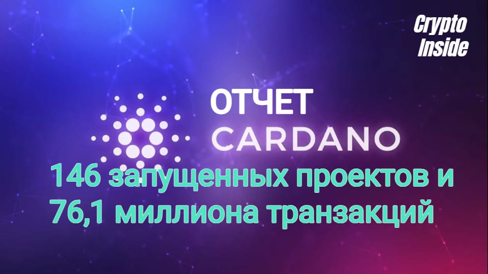 Отчет Cardano — более 140 новых проектов и 76 миллионов транзакций