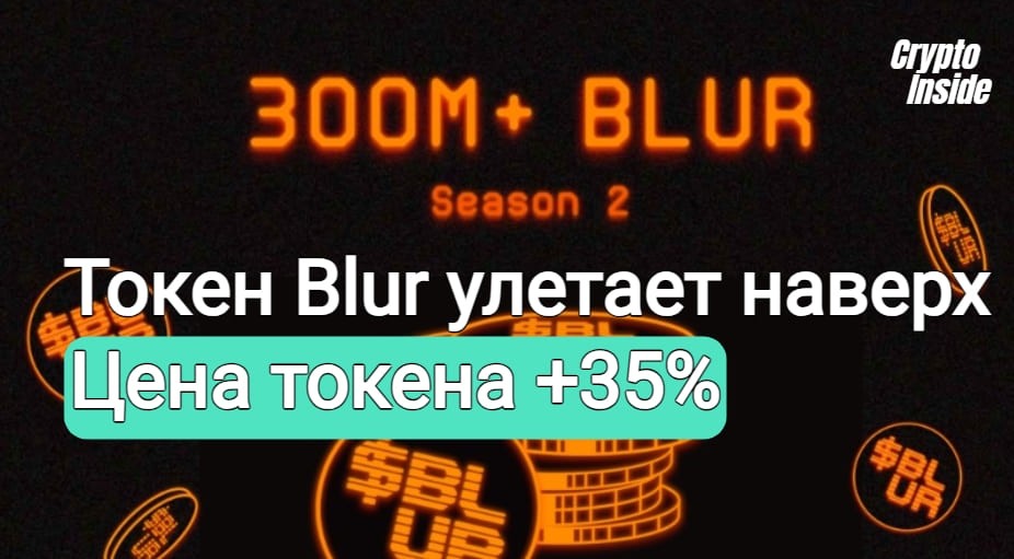 BLUR туземун: Рост токена на 35% после завершения Airdrop