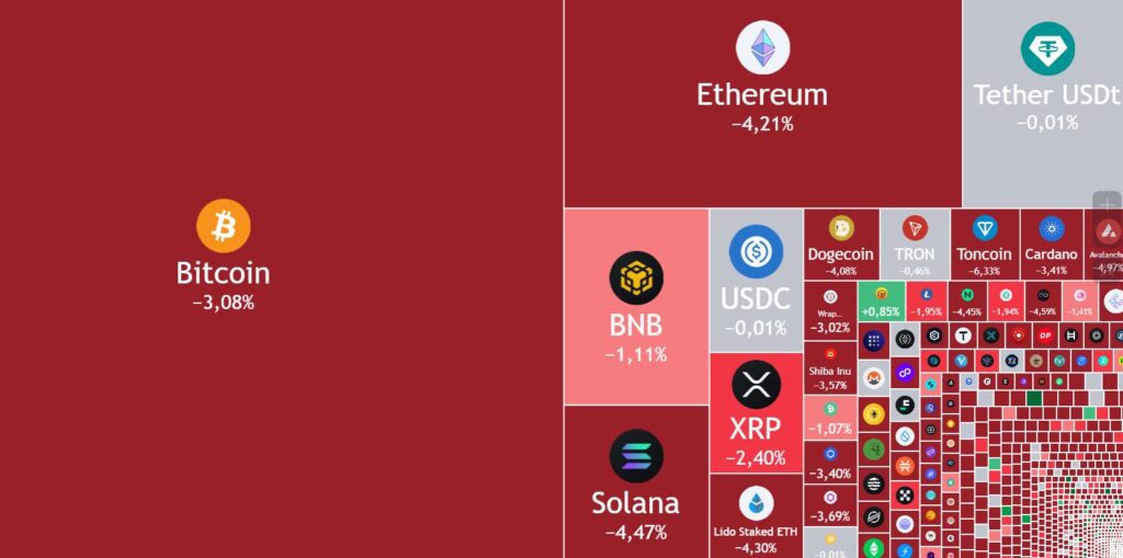 Сводка на 11.09.2024: Капитализация крипторынка превысила $2 трлн, Bitcoin торгуется на уровне $56,550