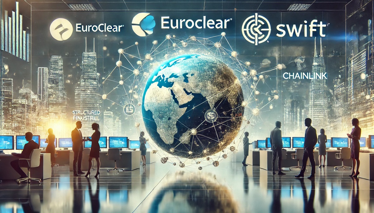 Partnership between Euroclear, Swift, and Chainlink