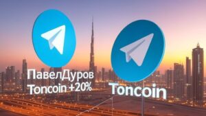 Павел Дуров покинул Францию и переехал в Дубай: Toncoin вырос на 20% Павел Дуров покинул Францию и переехал в Дубай: Toncoin вырос на 20%