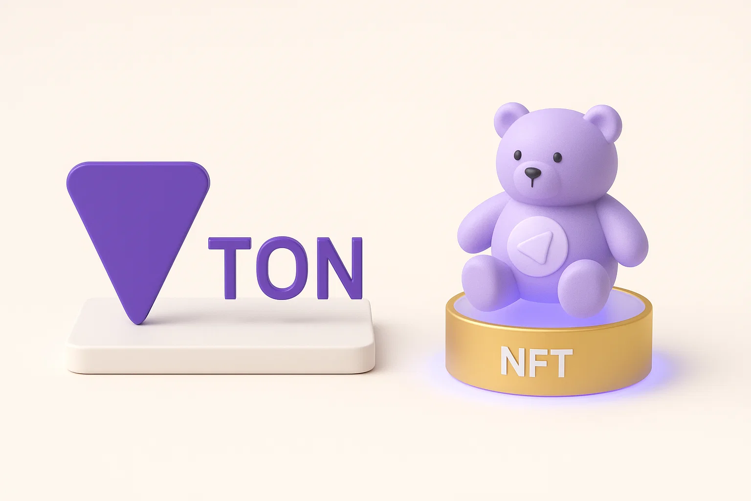 TON лидирует по объему торговли NFT