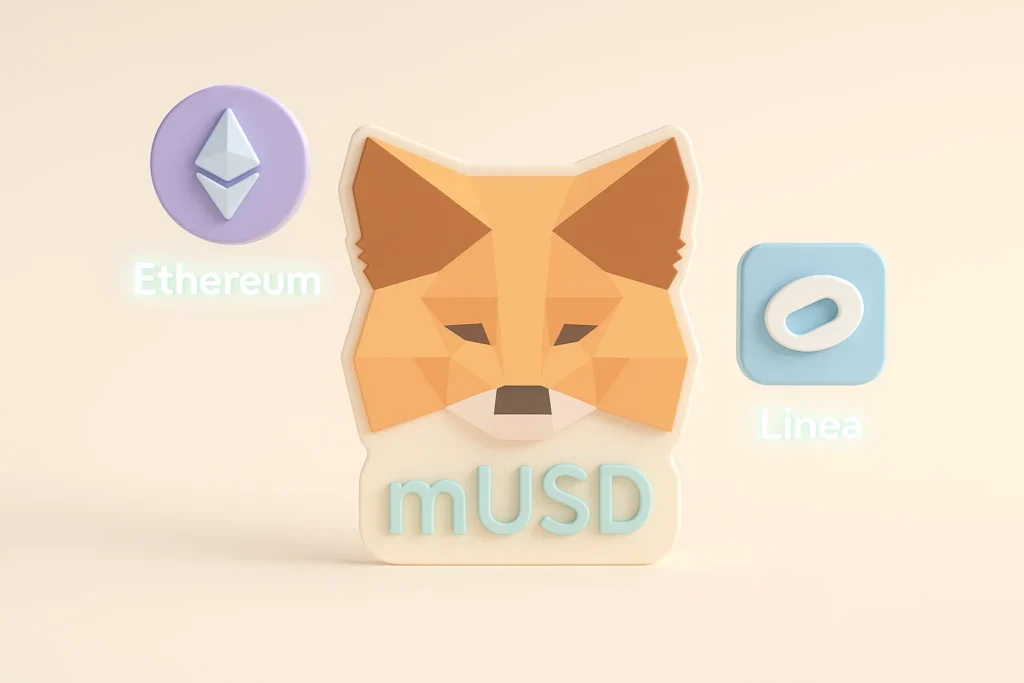 MetaMask запускает собственный стейблкоин mUSD: новый инструмент для Web3