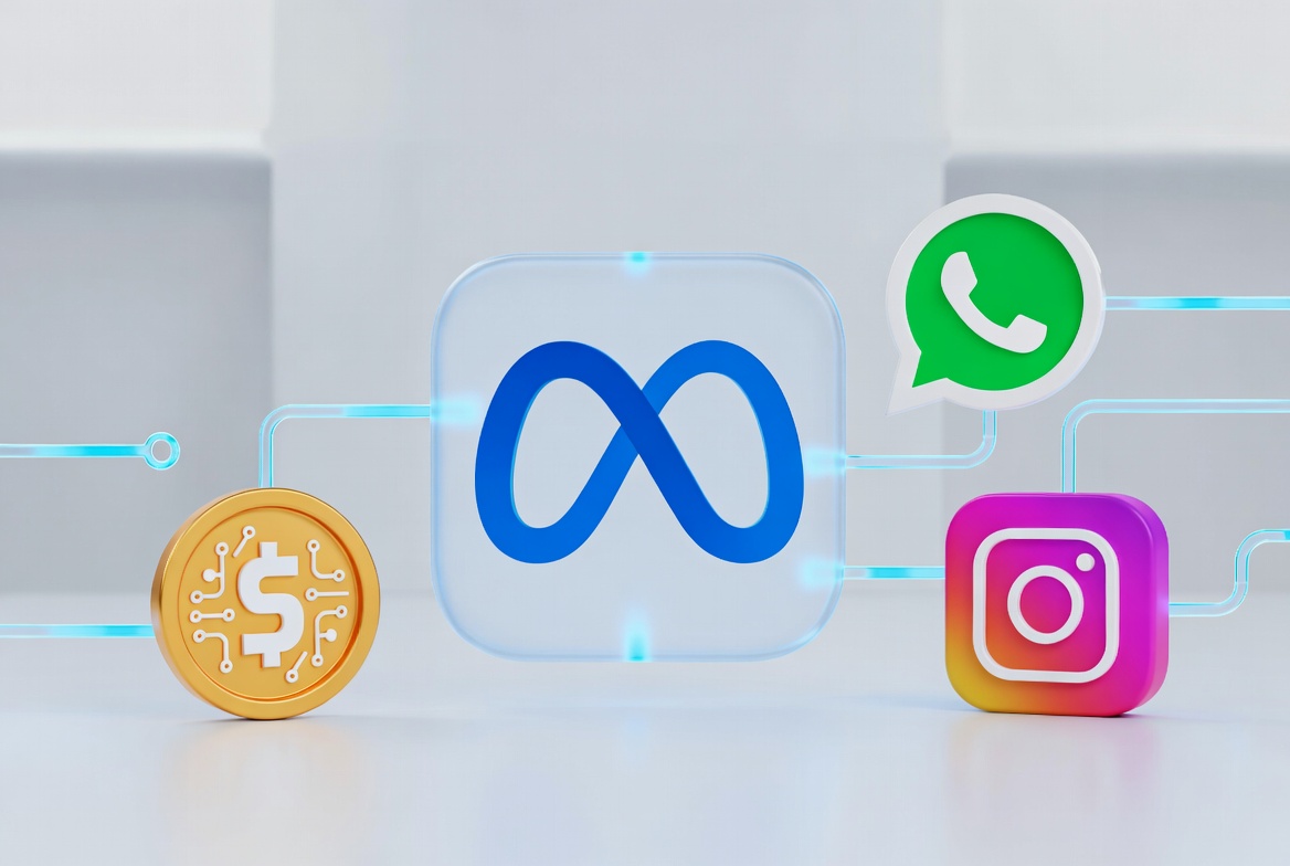 Meta анонсирует перезапуск стейблкоина для интеграции в WhatsApp и Instagram