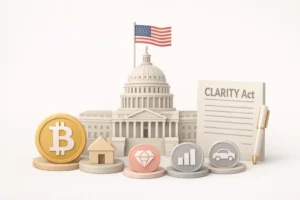 Bitcoin у $71 000 и CLARITY Act на развилке: сегодня Конгресс проводит исторические слушания по токенизации