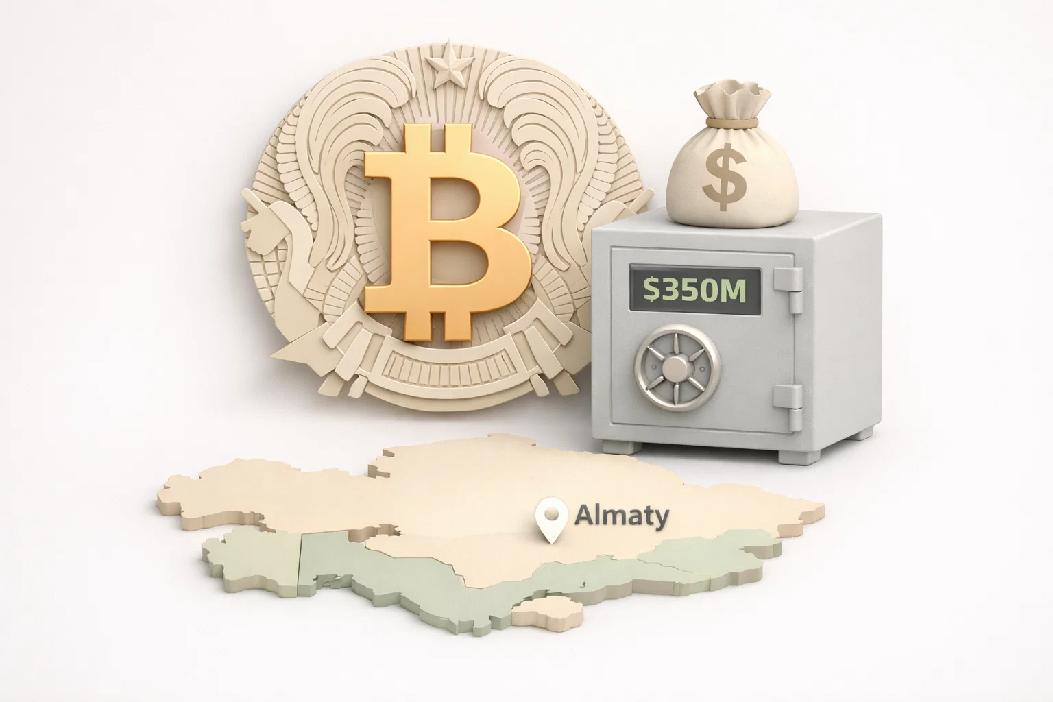 Казахстан выделил $350 млн на государственный крипто-портфель