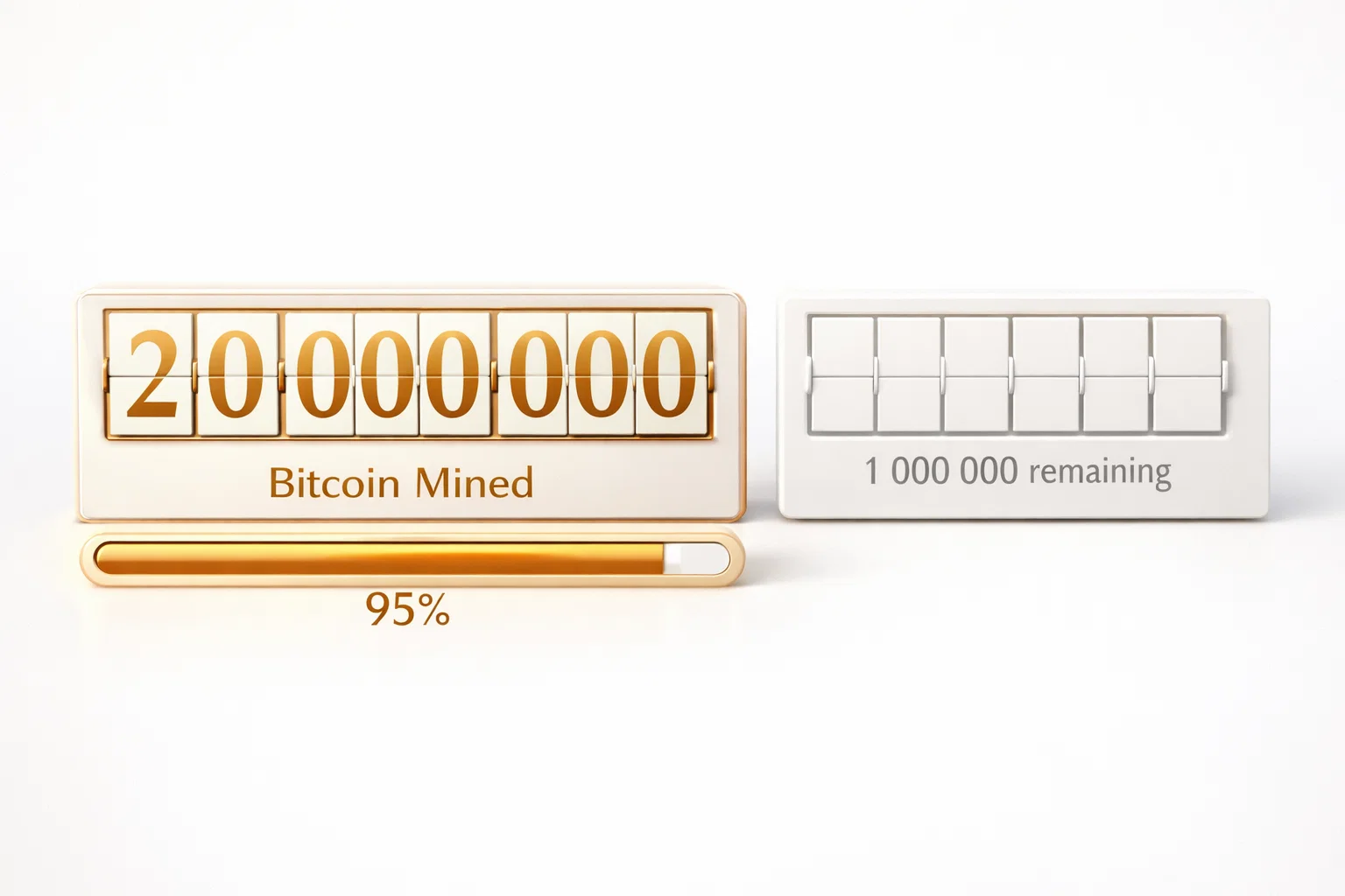 В марте 2026 года будет добыт 20-миллионный Bitcoin. Осталось лишь 1 000 000 монет