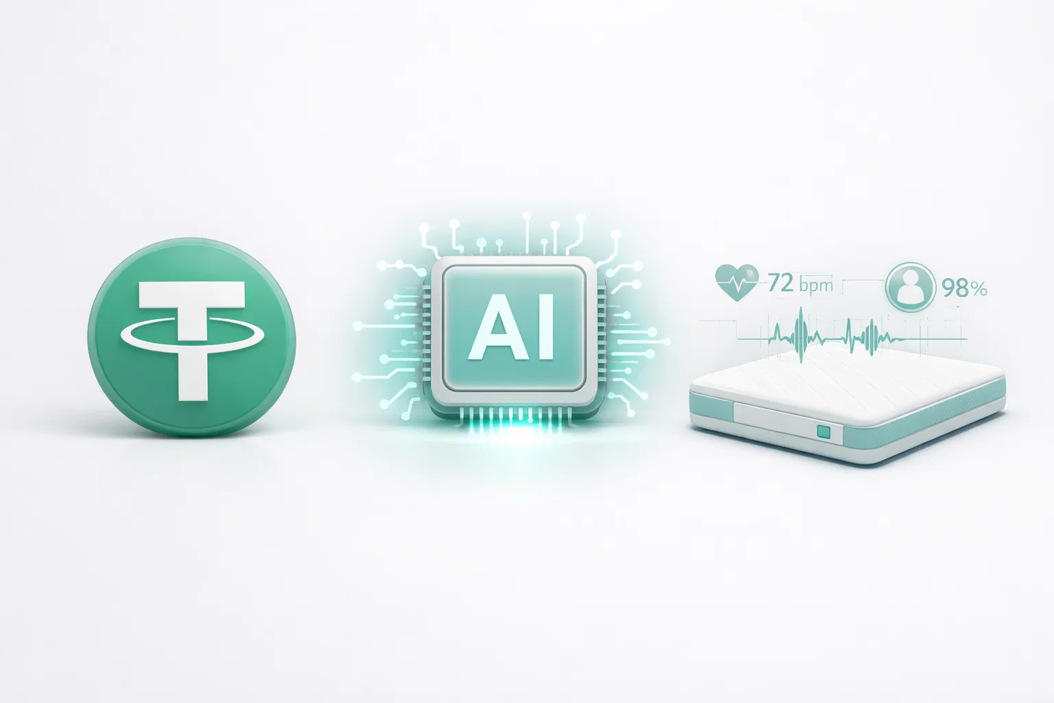 Tether инвестировал $50 млн в стартап умных матрасов. Зачем крупнейшему стейблкоину медтех?