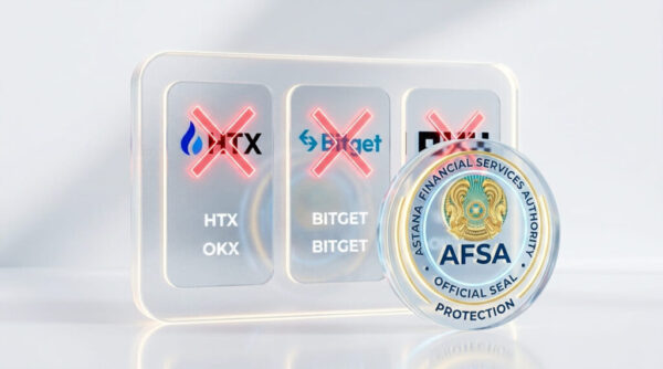 Регулятор Казахстана объявил вне закона OKX, HTX и Bitget